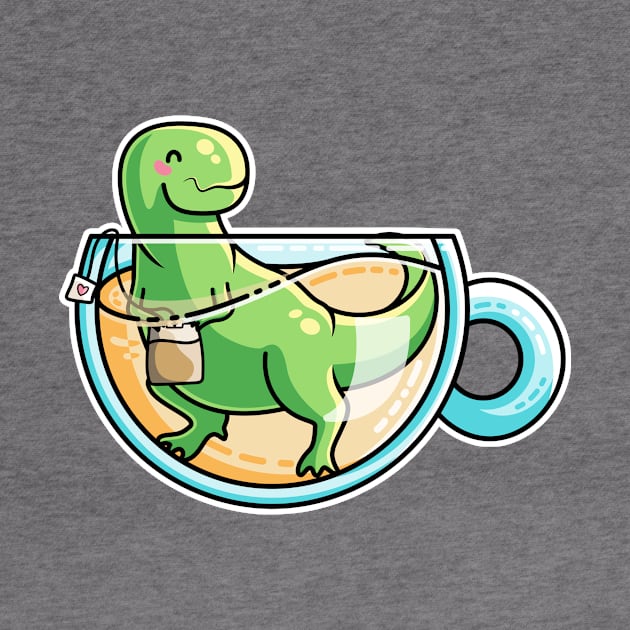 Tea-Rex by freeves